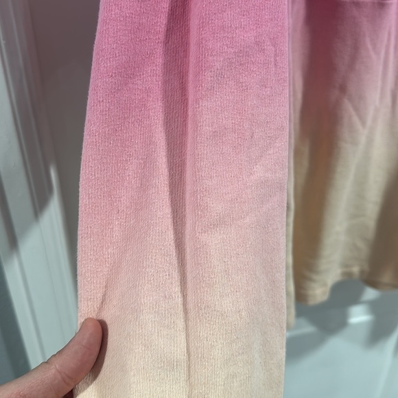 PINK Ombré Pink and Orange Sweatshirt - Picture 5 of 7